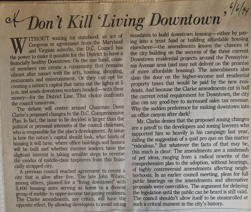 Don't Kill 'Living Downtown'