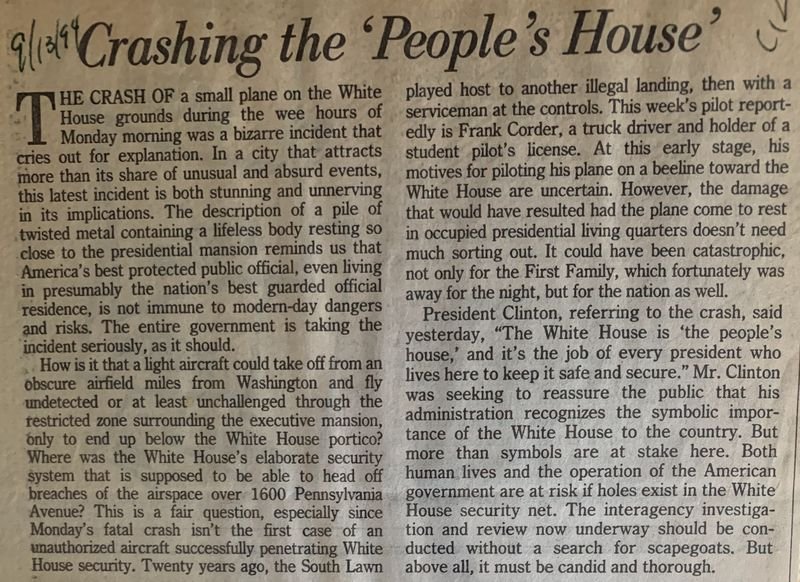 Crashing the 'People's House'