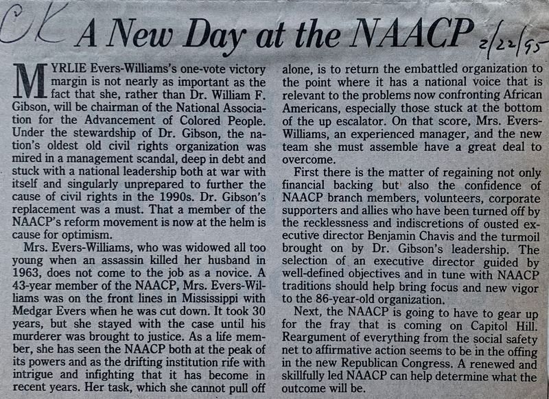 A New Day at the NAACP