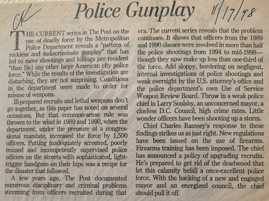 Police Gunplay