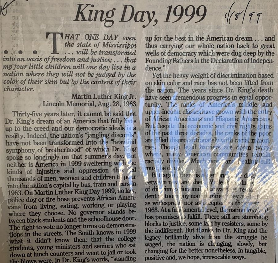 King Day, 1999