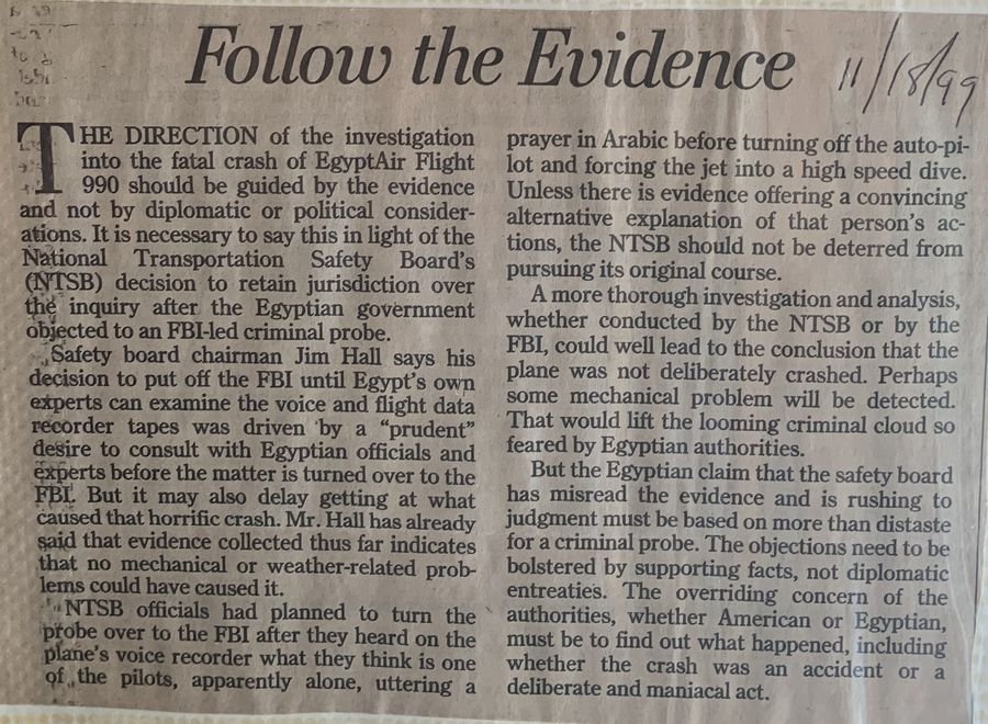 Follow the Evidence