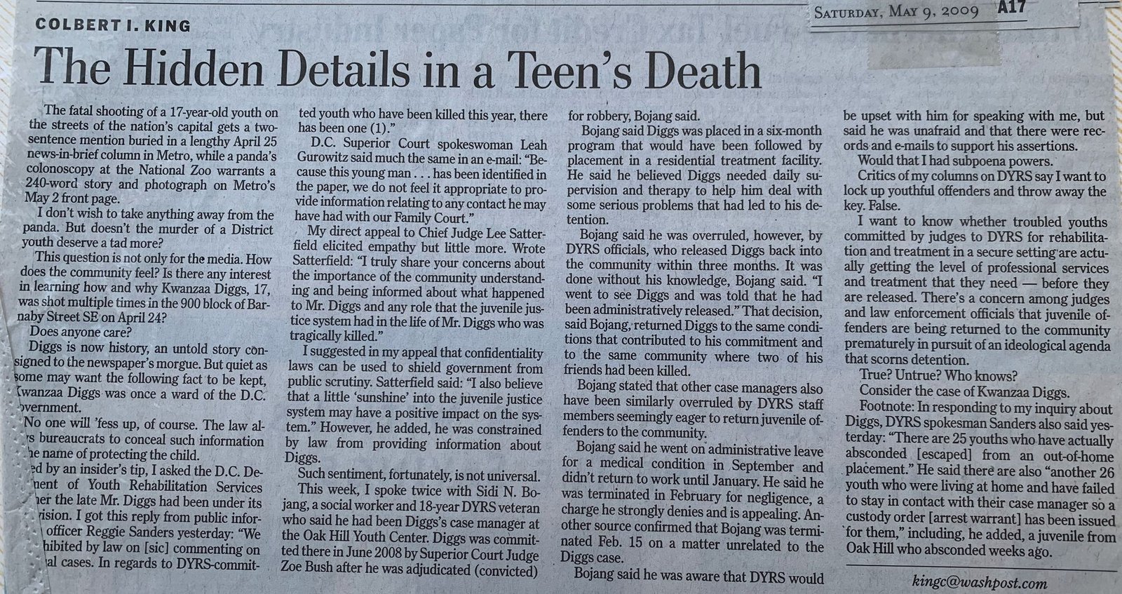 The Hidden Details in a Teen's Death